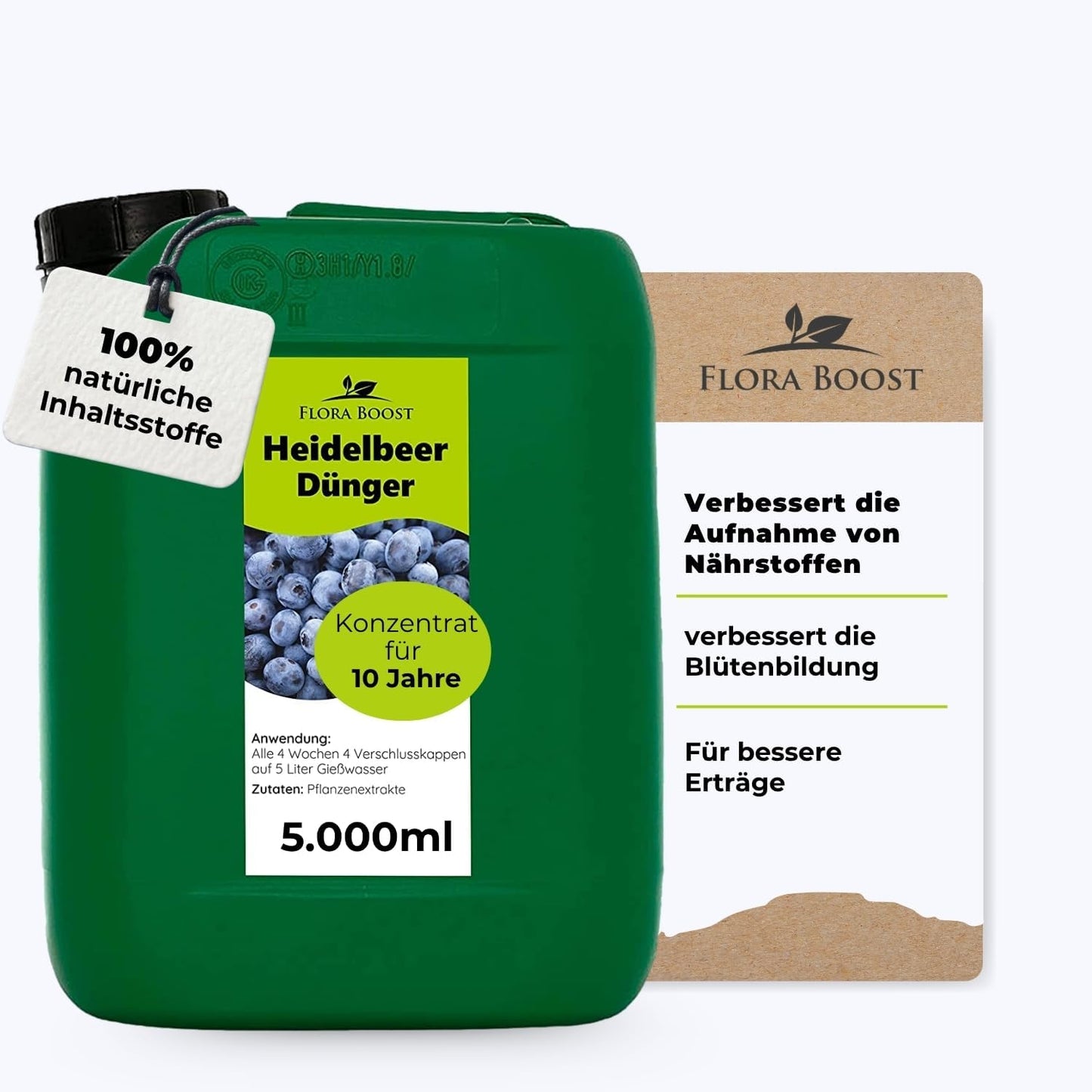 Heidelbeer Dünger von Flora Boost