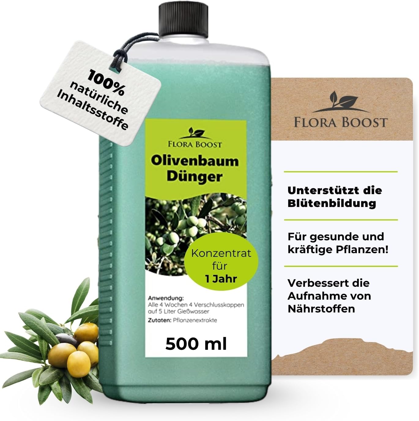 Olivenbaum Dünger von Flora Boost