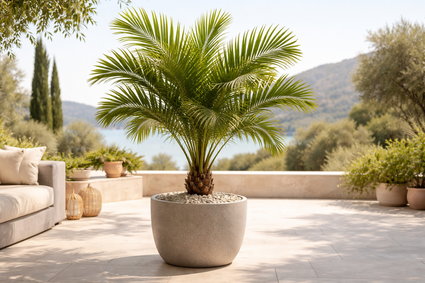 Palmen Dünger Flora Boost PRO | Gartendünger NPK 7-4-6 (+2 Mg)