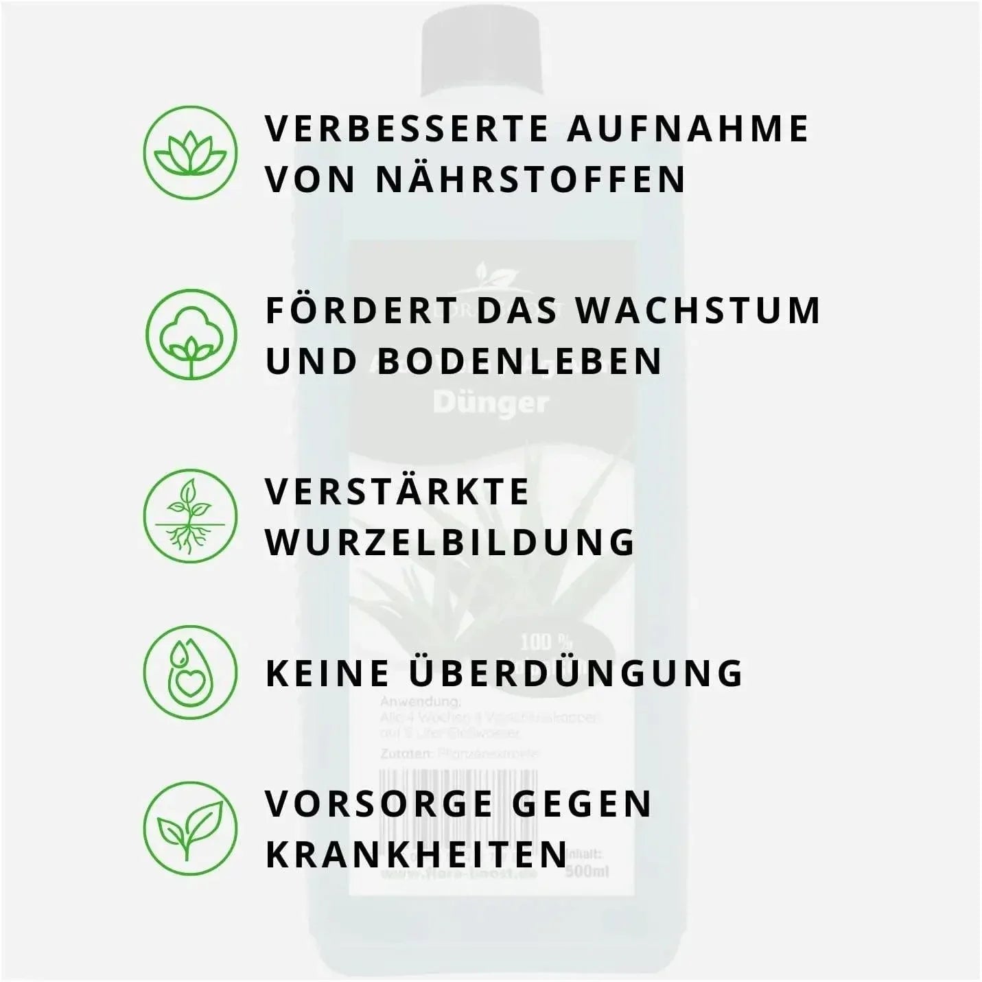 Aloe Vera Dünger von Flora Boost Flüssigdünger - Flora Boost