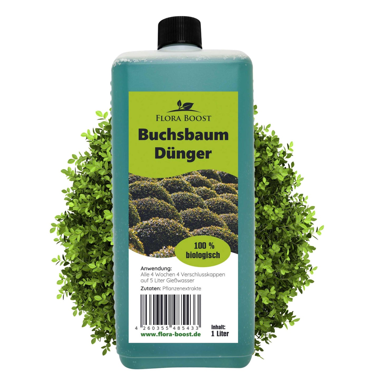 Buchsbaum Dünger Flüssigdünger von Flora Boost - Flora Boost