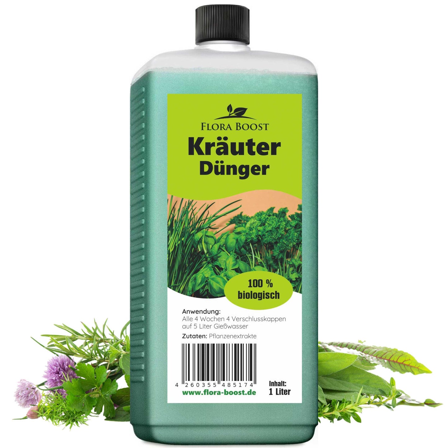 Kräuter Dünger Flüssigdünger von Flora Boost - Flora Boost