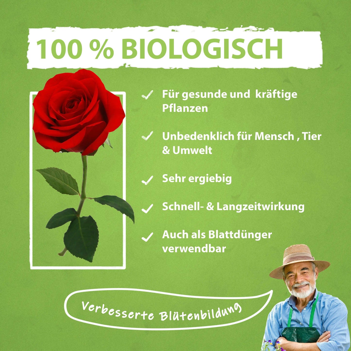 Rosen Dünger von Flora Boost - Flora Boost