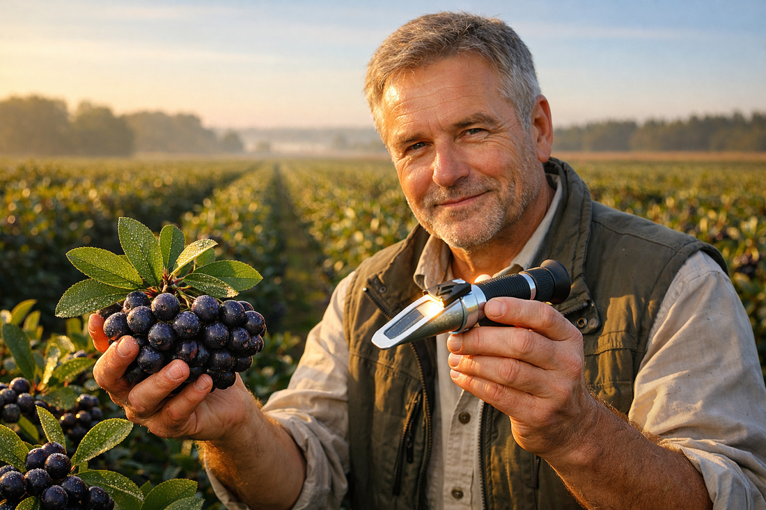 Aronia Erntezeitpunkt: Reife erkennen & Bio-Beeren kaufen | Lars Grossmann