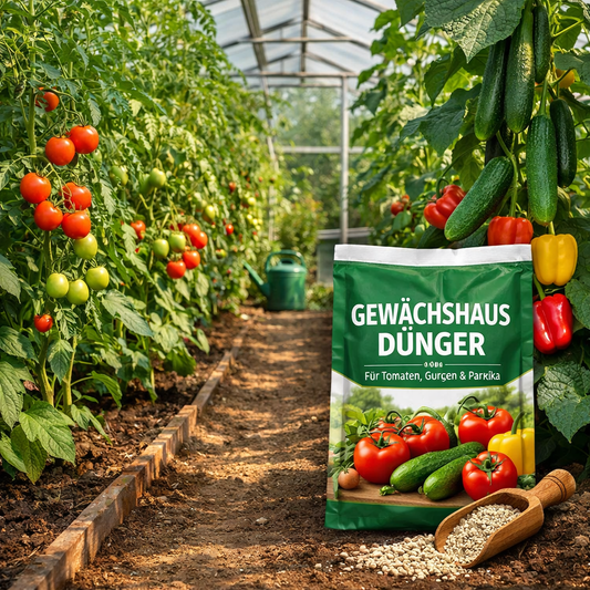 Gewächshausdünger – so wachsen Tomaten, Gurken und Paprika im Gewächshaus besonders kräftig - Flora Boost