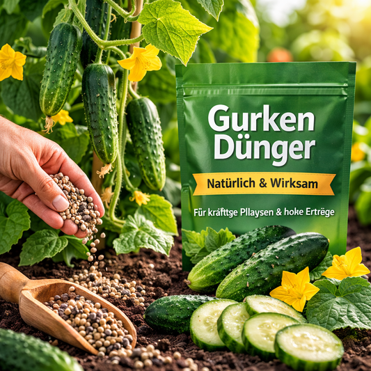 Gurken richtig düngen – Tipps für große Ernten im Garten und Gewächshaus - Flora Boost