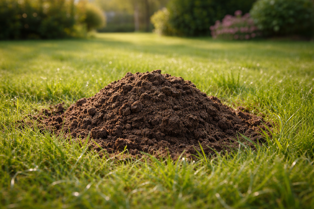 Maulwurf vertreiben mit Hausmitteln – was wirklich im Garten helfen kann