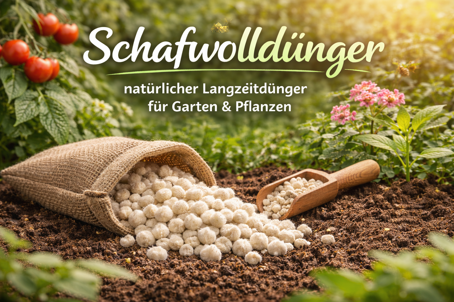 Schafwolldünger – natürlicher Langzeitdünger für Garten und Pflanzen ...