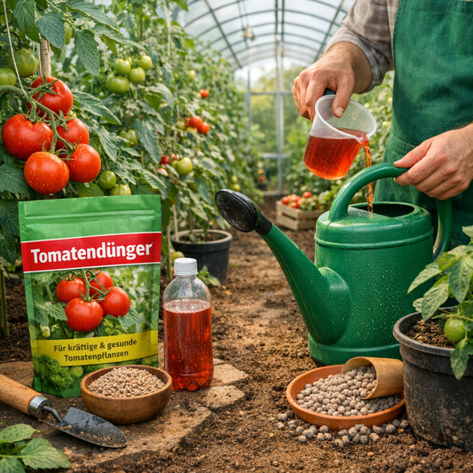 Tomaten im Gewächshaus düngen – der komplette Ratgeber für gesunde Pflanzen und große Ernten