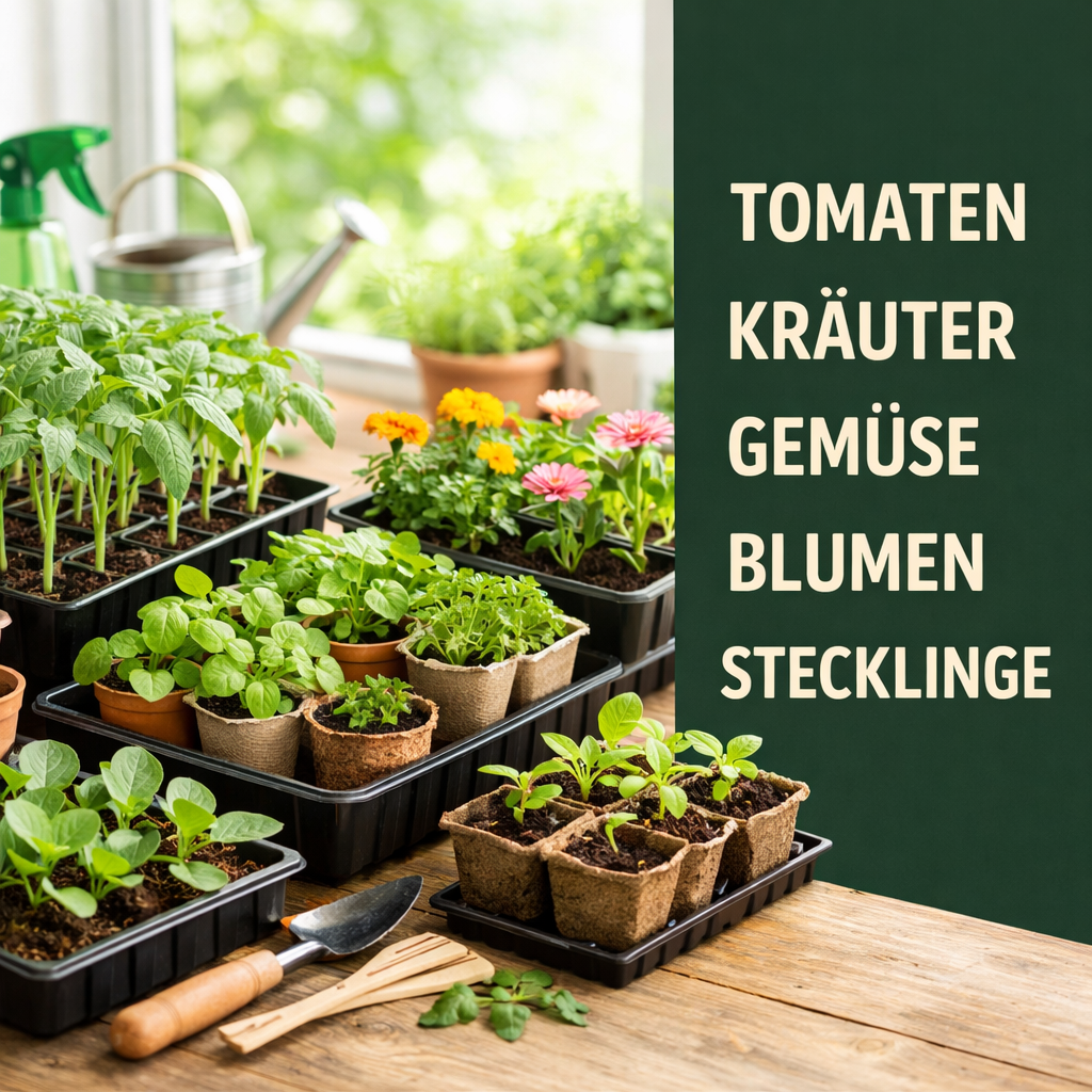 Jungpflanzen Dünger – Flüssigdünger für Anzucht & kräftige Wurzeln | Flora Boost