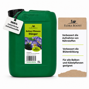 Balkonpflanzen Flüssigdünger