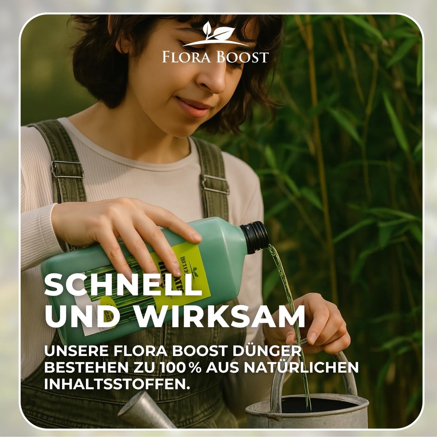 Bambus Dünger Flora Boost für alle Bambuspflanzen Flüssigdünger - Flora Boost