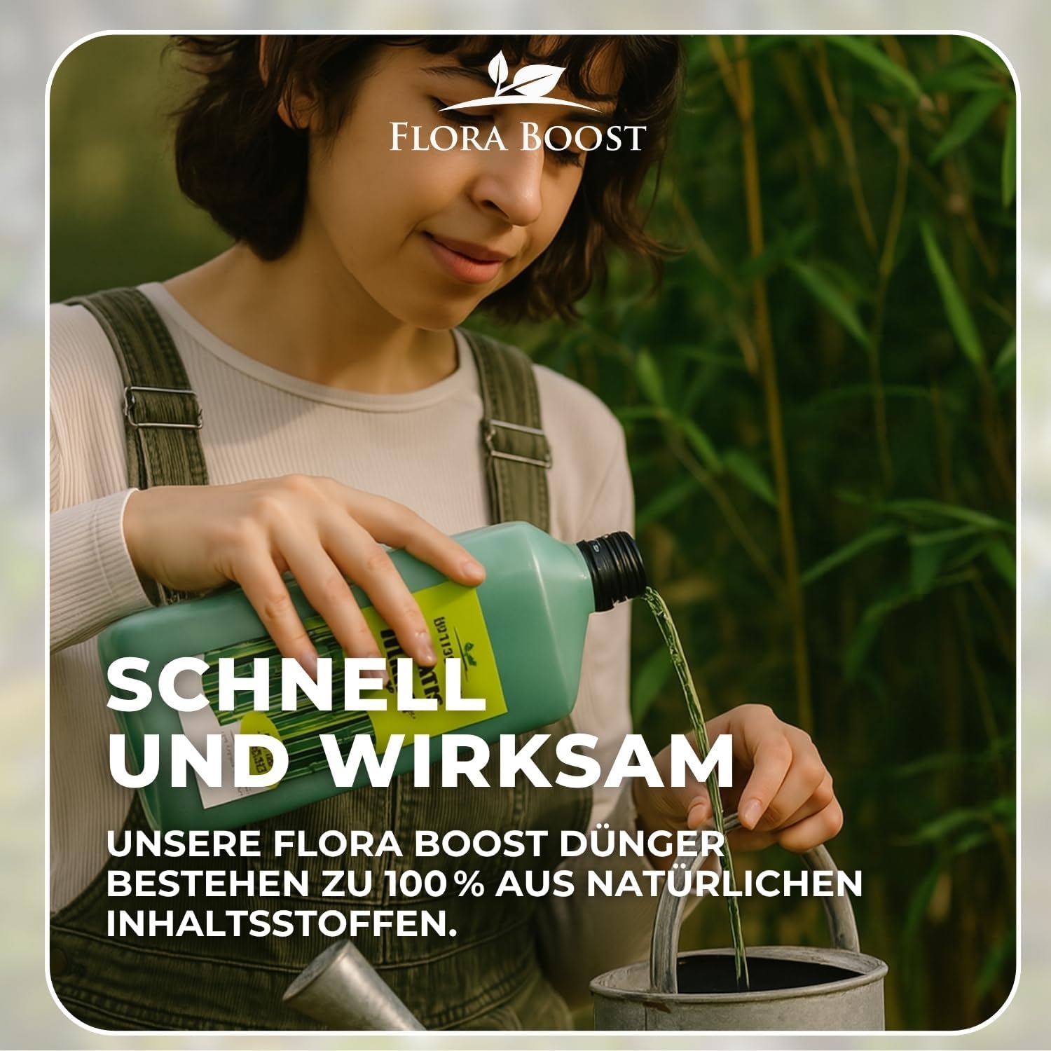 Bambus Dünger Flora Boost für alle Bambuspflanzen Flüssigdünger - Flora Boost