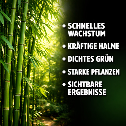 Bambus Dünger Flora Boost für gesunde und prächtige Bambuspflanzen