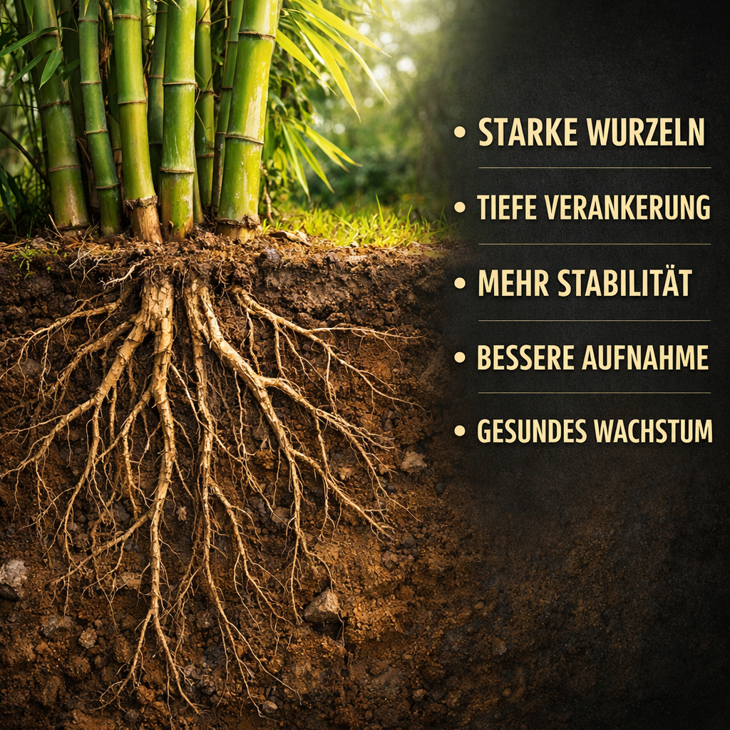 Bambus Dünger Flora Boost für gesunde und prächtige Bambuspflanzen