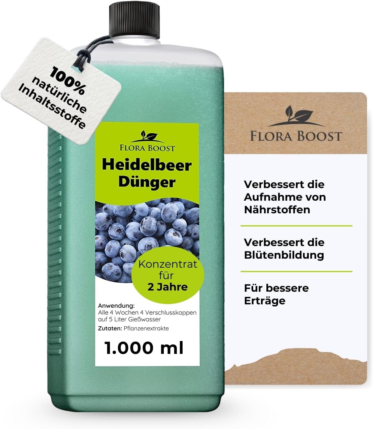 Heidelbeer Dünger von Flora Boost
