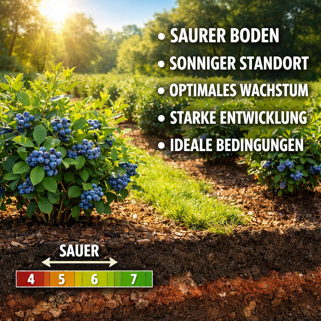 Heidelbeer Dünger von Flora Boost