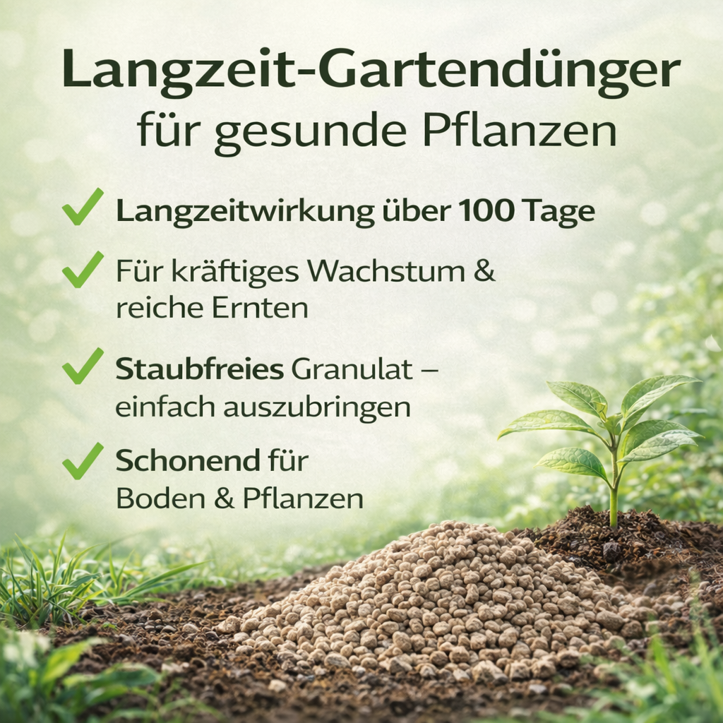 Blaubeer Dünger mit Langzeitwirkung | Flora Boost PRO NPK 8-4-5