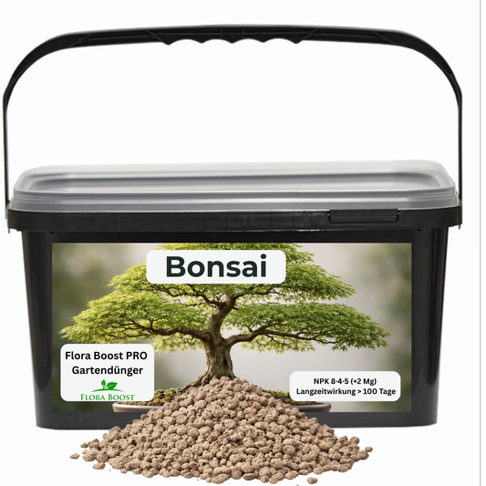 Bonsai Dünger mit Langzeitwirkung | Flora Boost PRO NPK 8-4-5