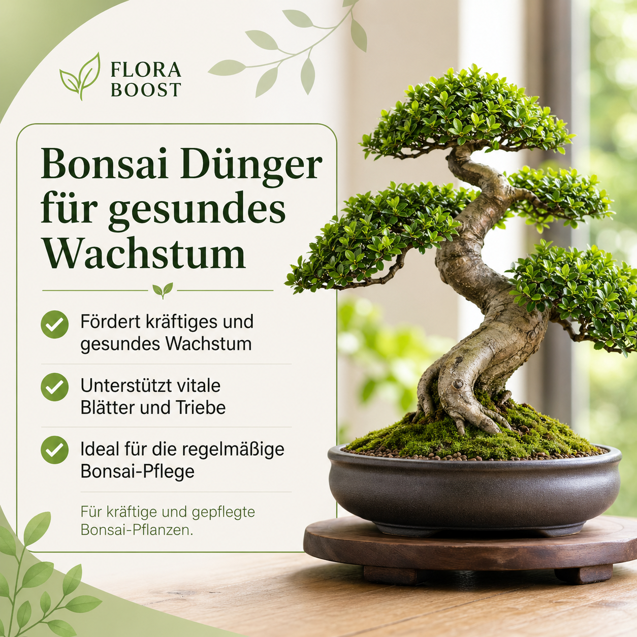 Bonsai Dünger von Flora Boost