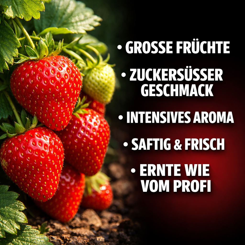 Erdbeer Dünger