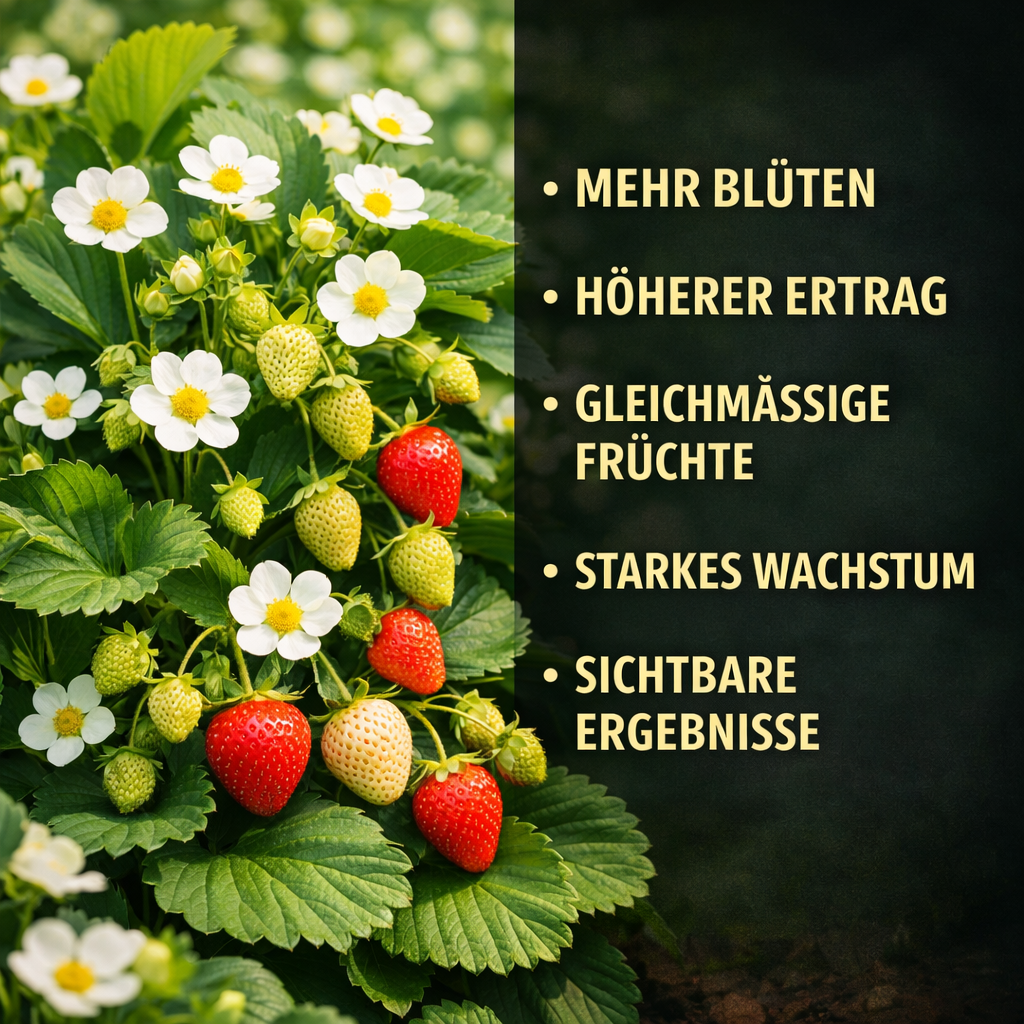Erdbeer Dünger