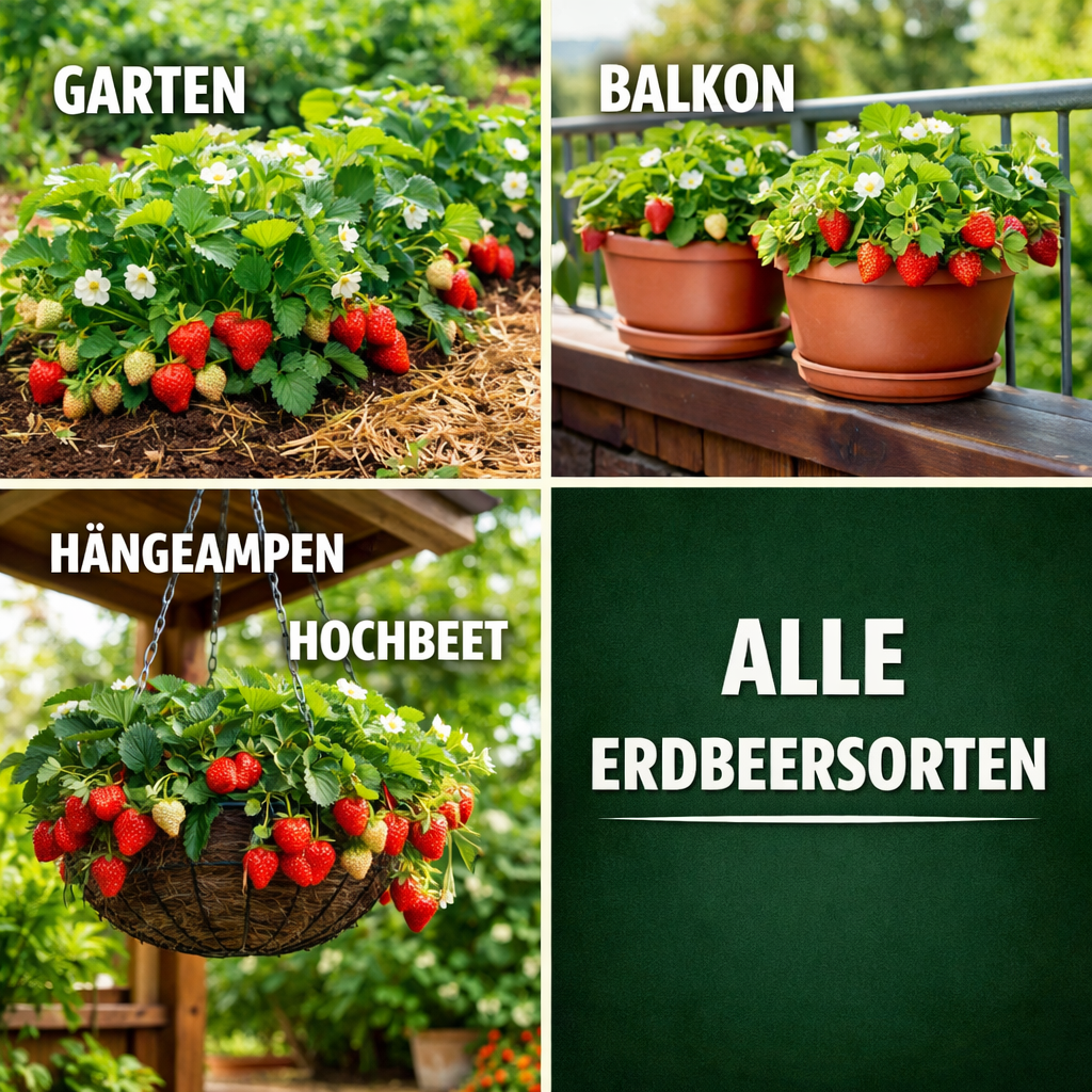 Erdbeer Dünger