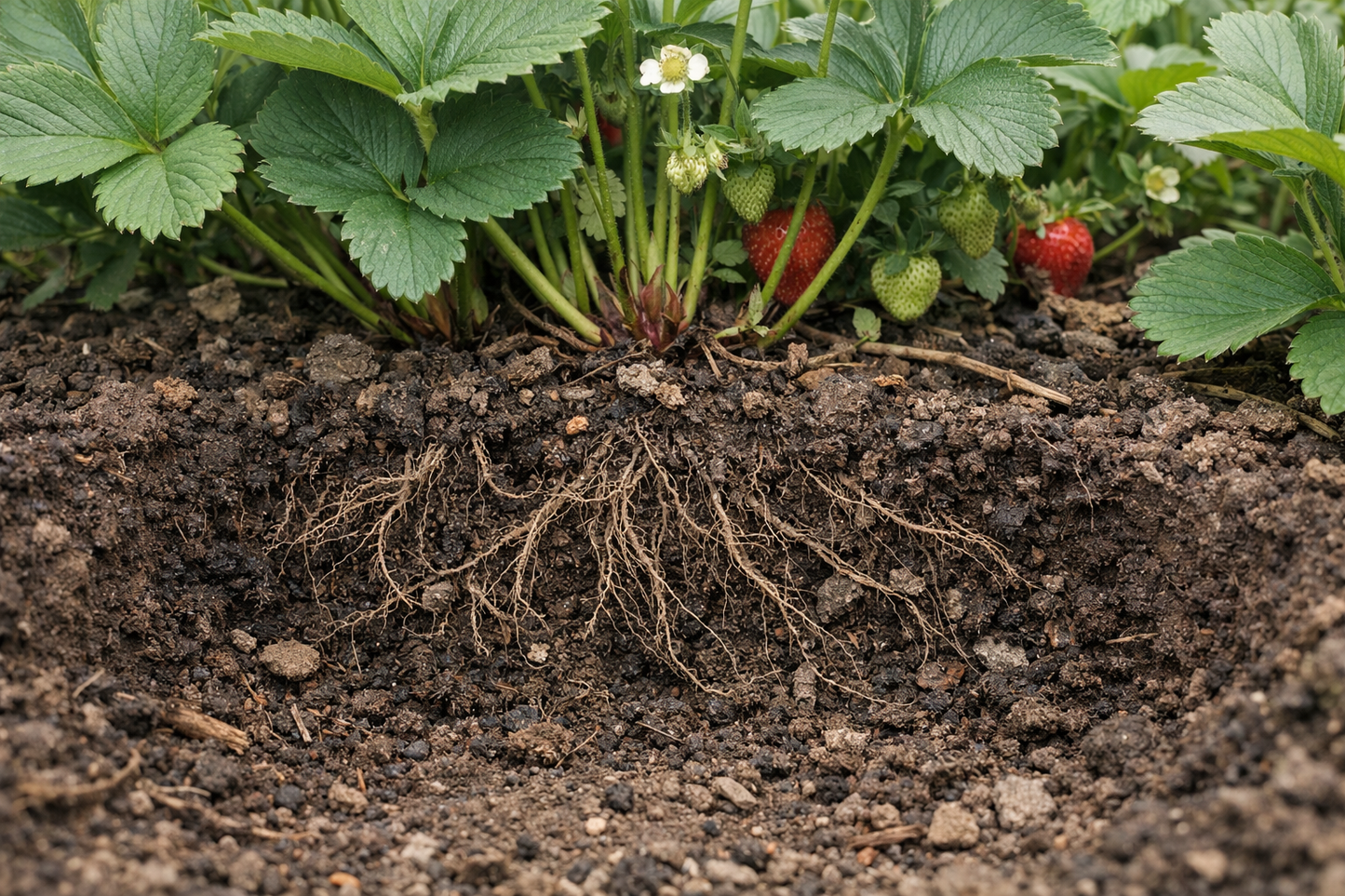 Erdbeer Dünger mit Langzeitwirkung | Flora Boost PRO NPK 7-4-6