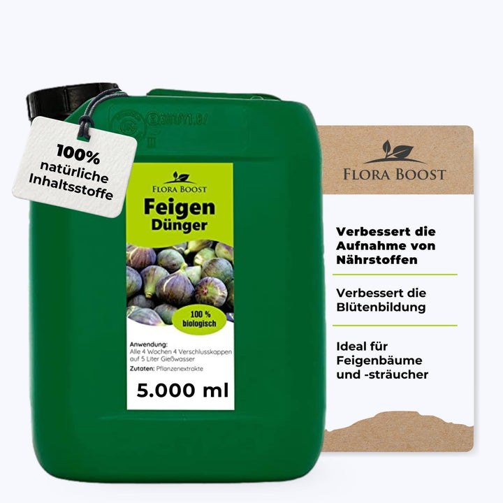 Feigenbaum Dünger von Flora Boost für gesunde Obstbäume