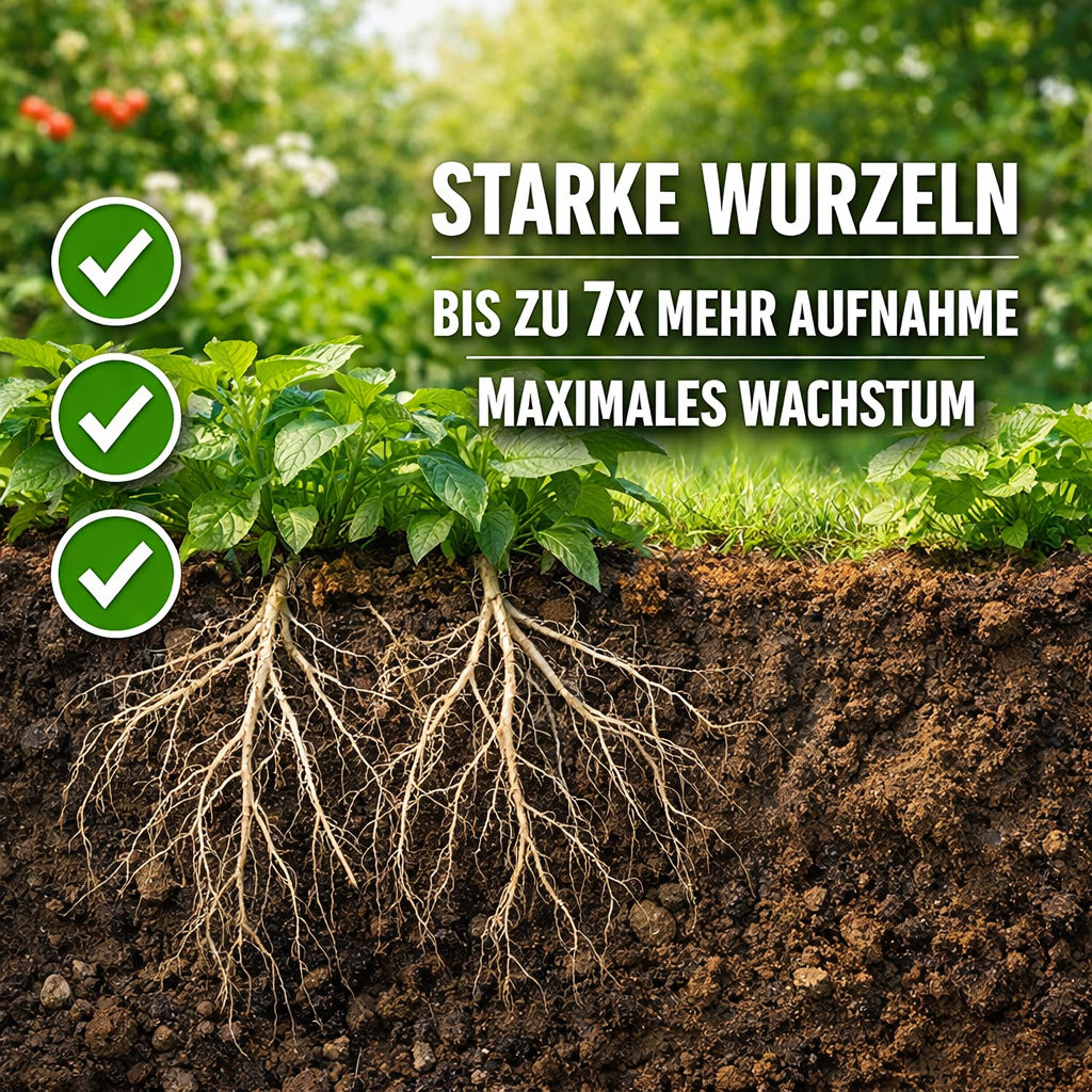 Flora Boost Experten-Bundle: Wurzel-Kraft & Schnecken-Schutz (Mykorrhiza + Schnecken-Stopp)