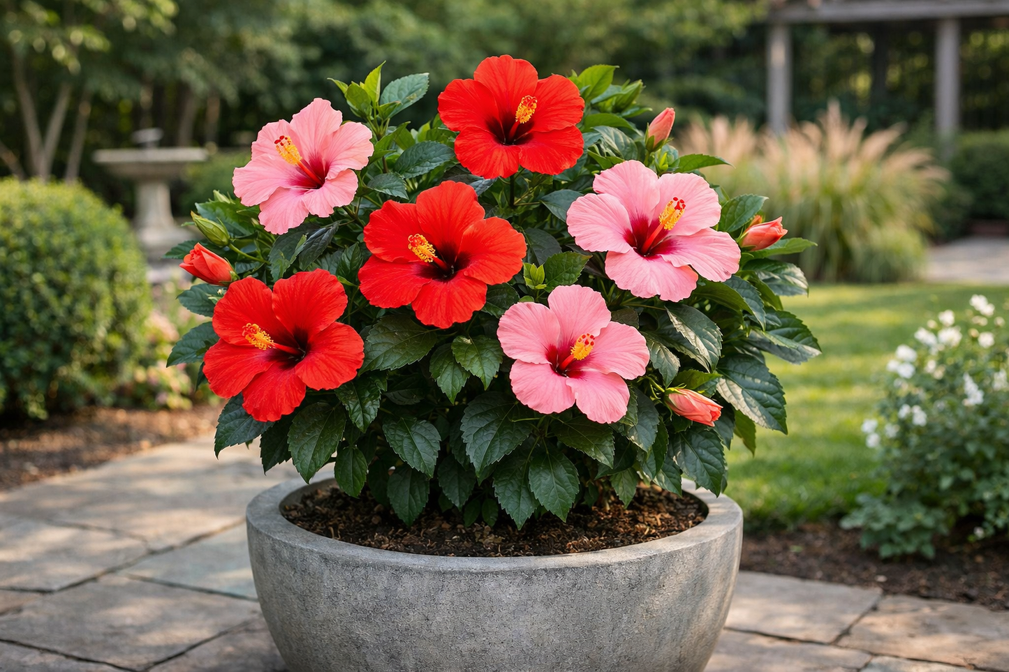 Hibiskus Dünger mit Langzeitwirkung | Flora Boost PRO NPK 8-5-5