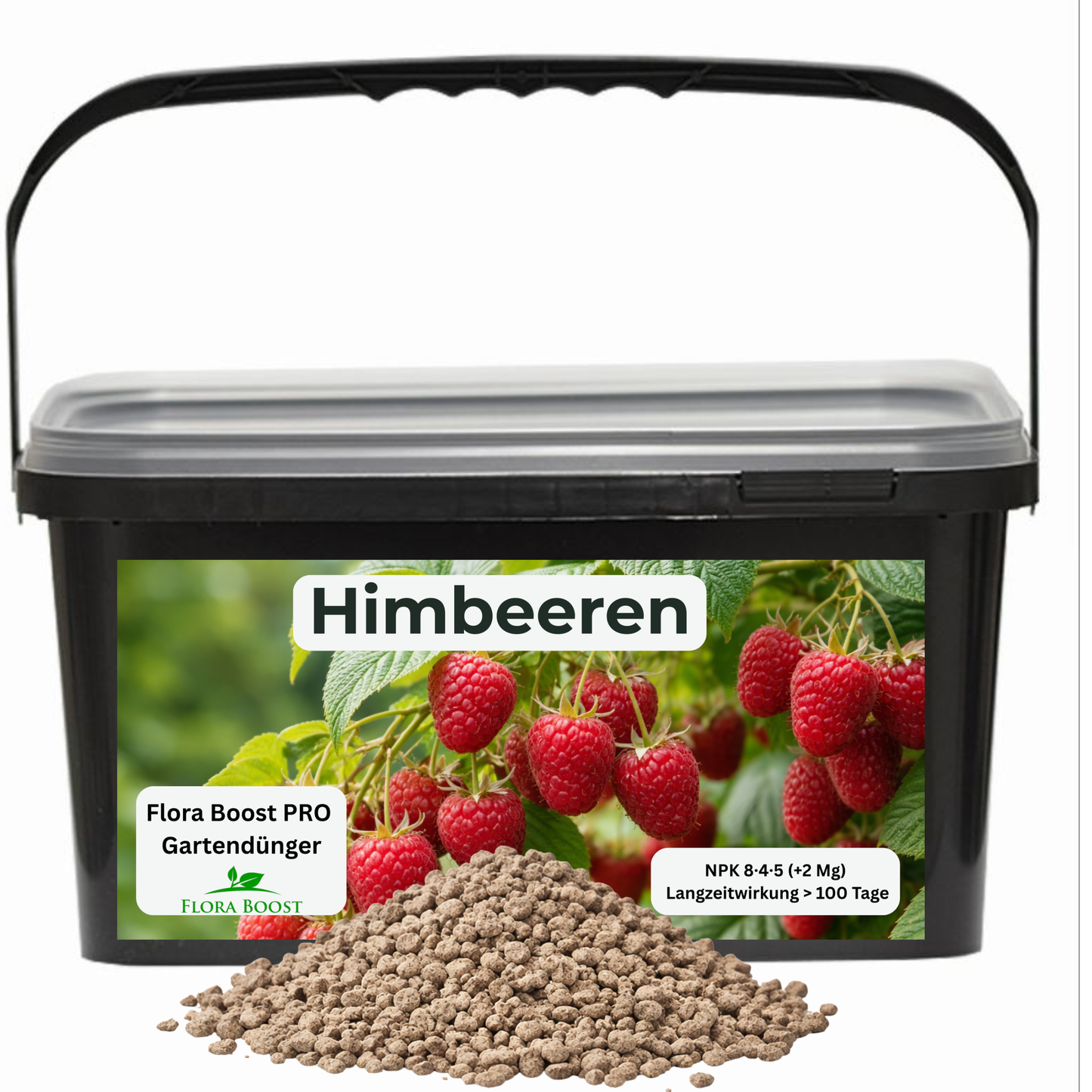 Himbeeren Dünger mit Langzeitwirkung | Flora Boost PRO NPK 8-4-5