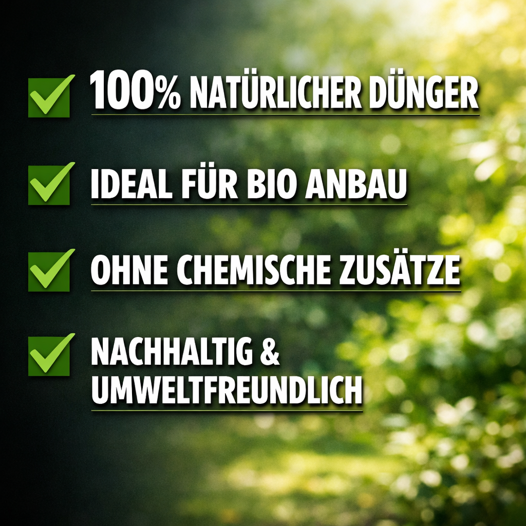 Hornspäne Naturdünger - Horndünger für biologischen Anbau von Flora Boost