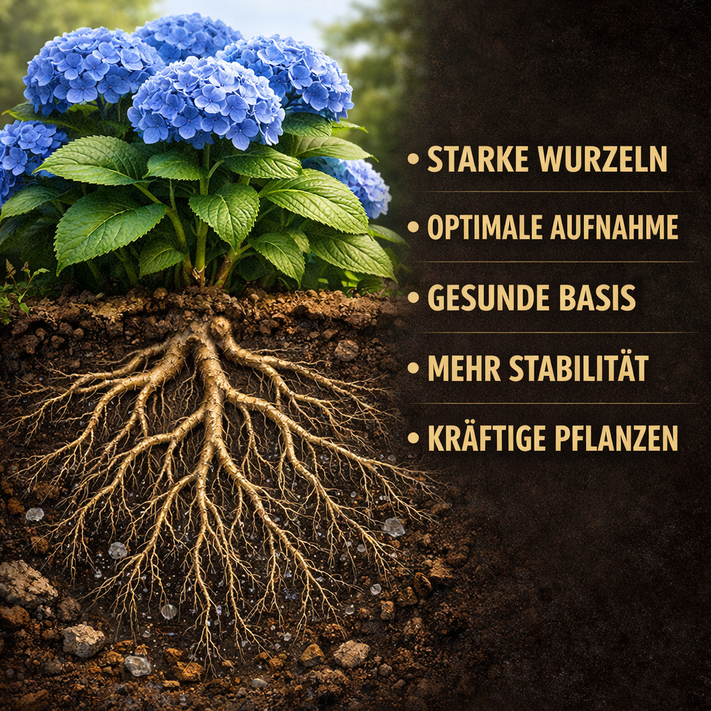 Hortensien Dünger von Flora Boost