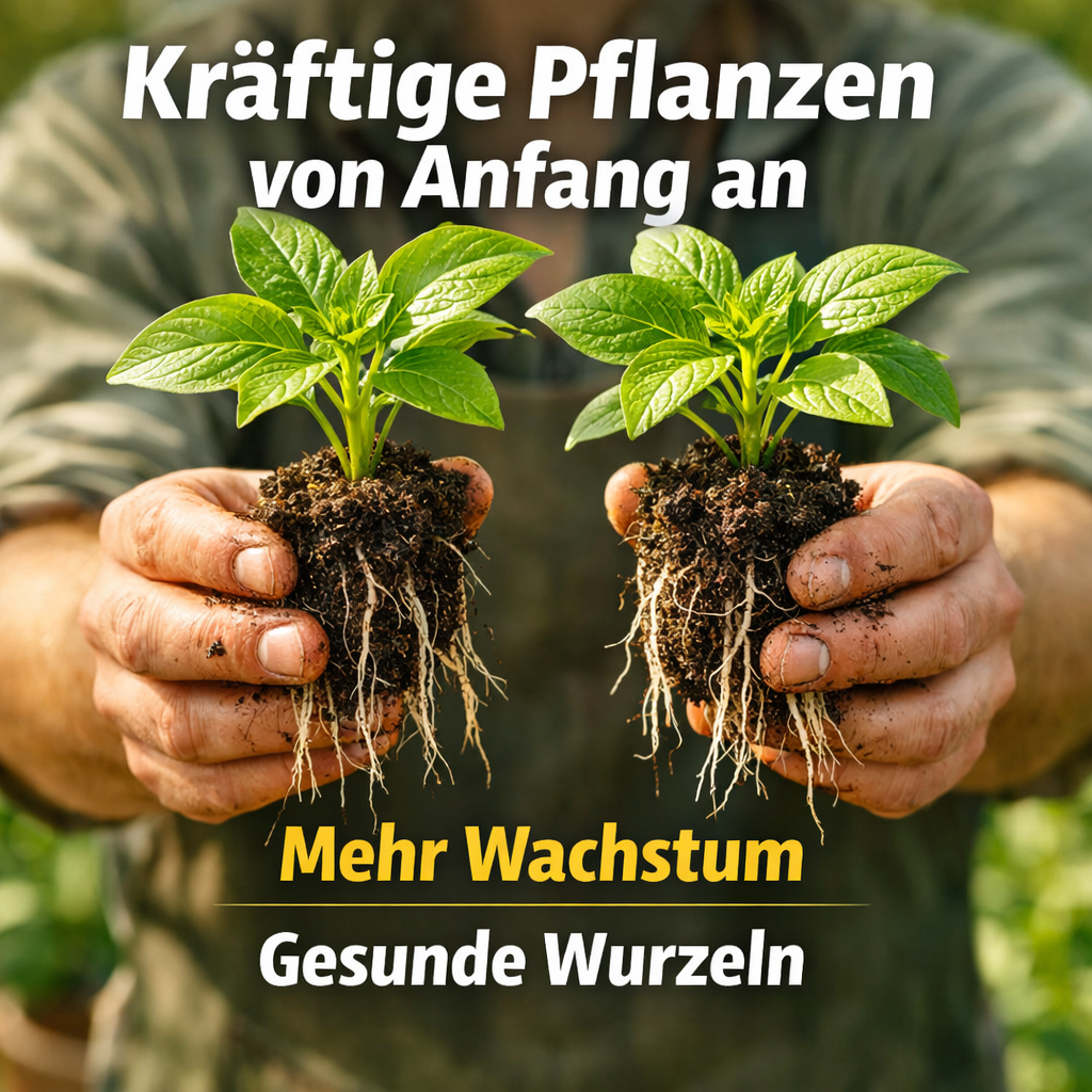 Jungpflanzen Dünger – Flüssigdünger für Anzucht & kräftige Wurzeln