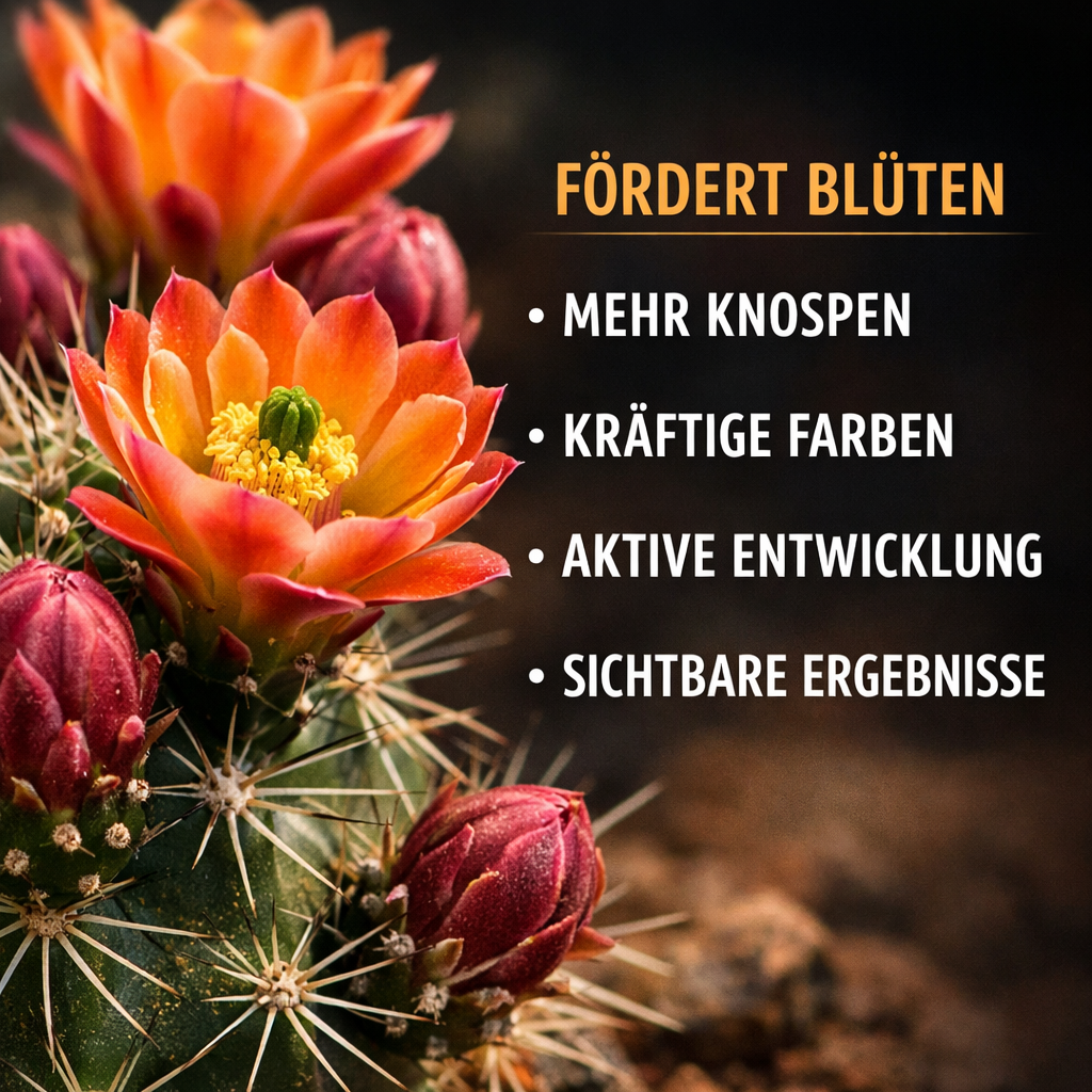 Kaktus Dünger von Flora Boost für gesundes Wachstum
