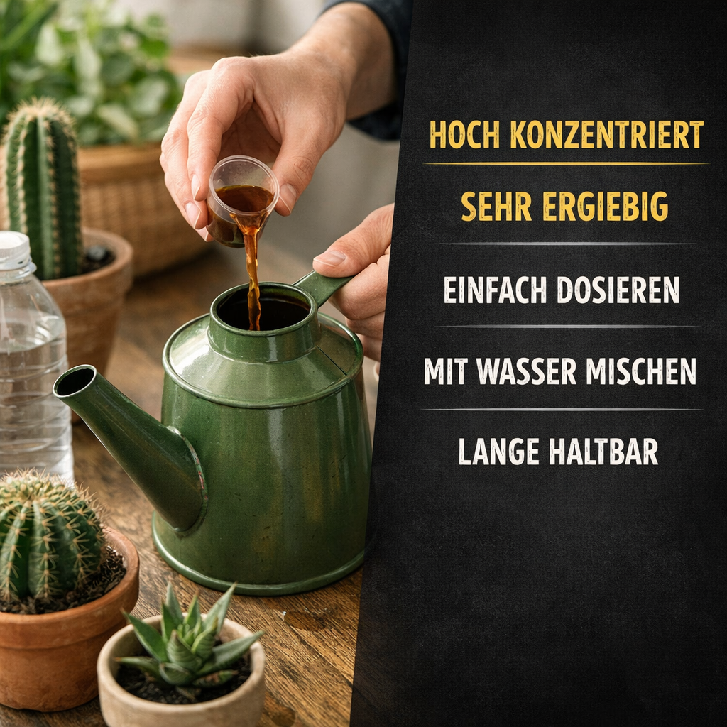 haltbarkeit dünger Kaktus Dünger von Flora Boost für gesundes Wachstum