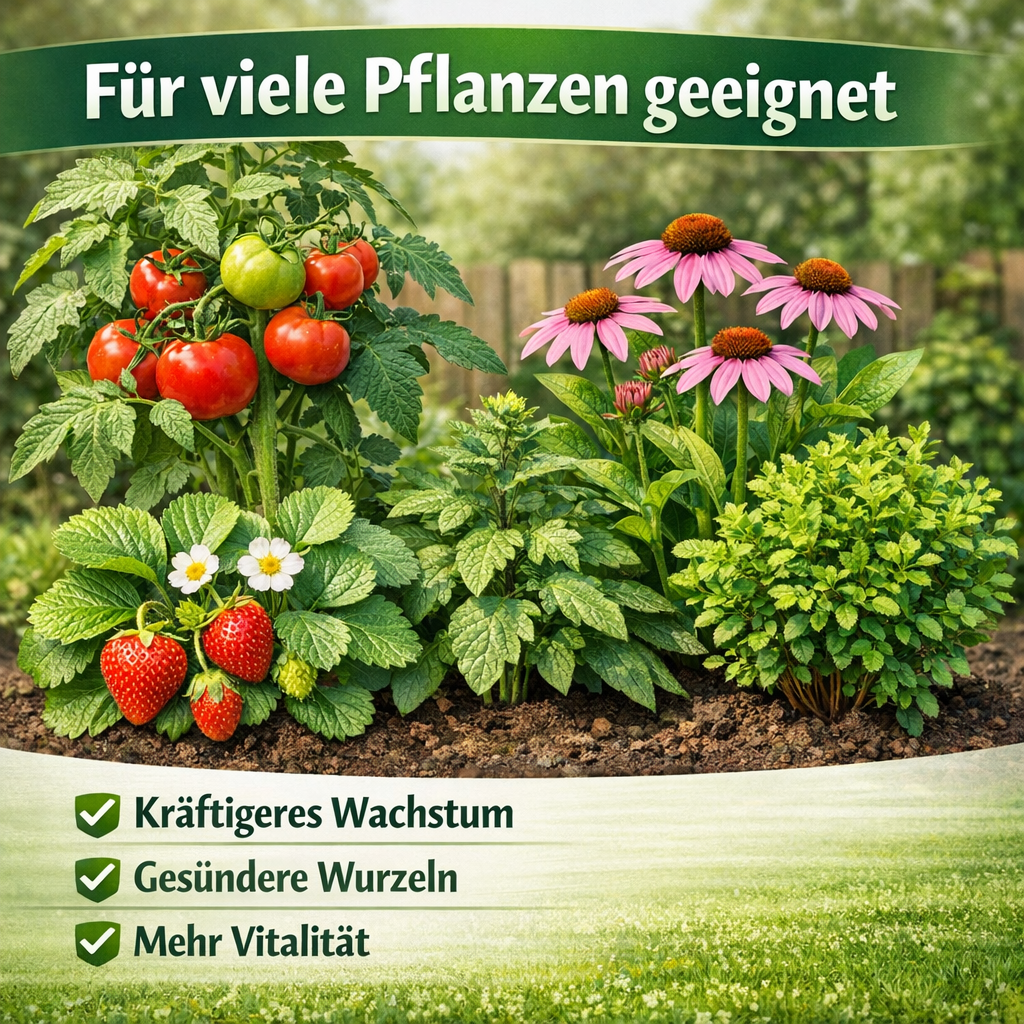 Mykorrhiza Bioaktivator für viele Pflanzenarten mit kräftigem Wachstum und gesunden Wurzeln