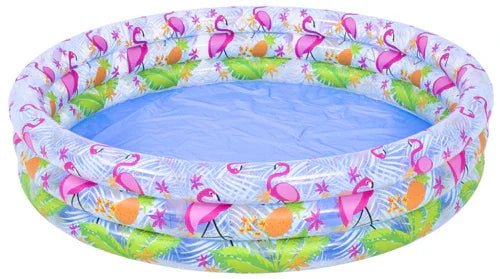 Pool Planschbecken für Kinder 120cm - Flora Boost