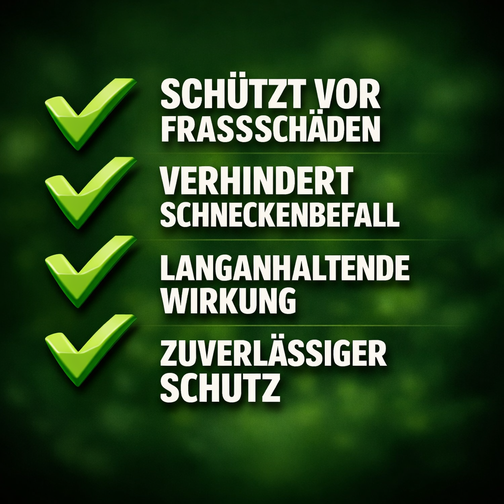 Schneckenkorn Ohne Gift - Bio Schneckenstopp Sicher für Igel Hunde & Katzen