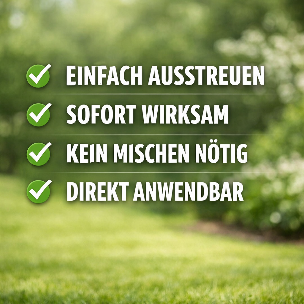 Schneckenkorn Ohne Gift - Bio Schneckenstopp Sicher für Igel Hunde & Katzen