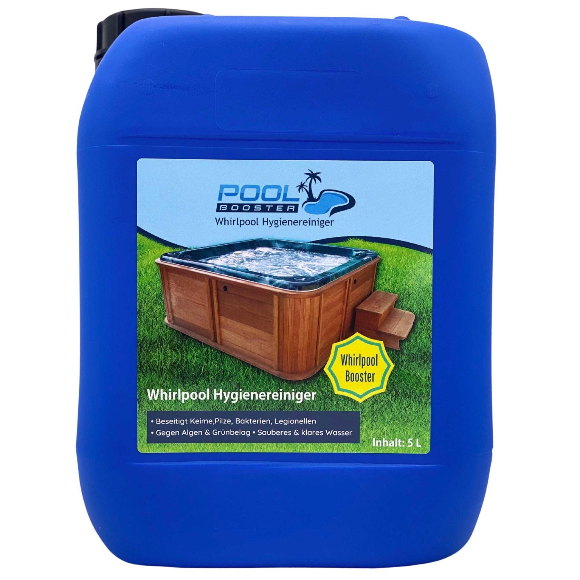 Whirlpool Wasserpflege gegen Keime Bakterien und Grünbelag Hygienereiniger - Flora Boost