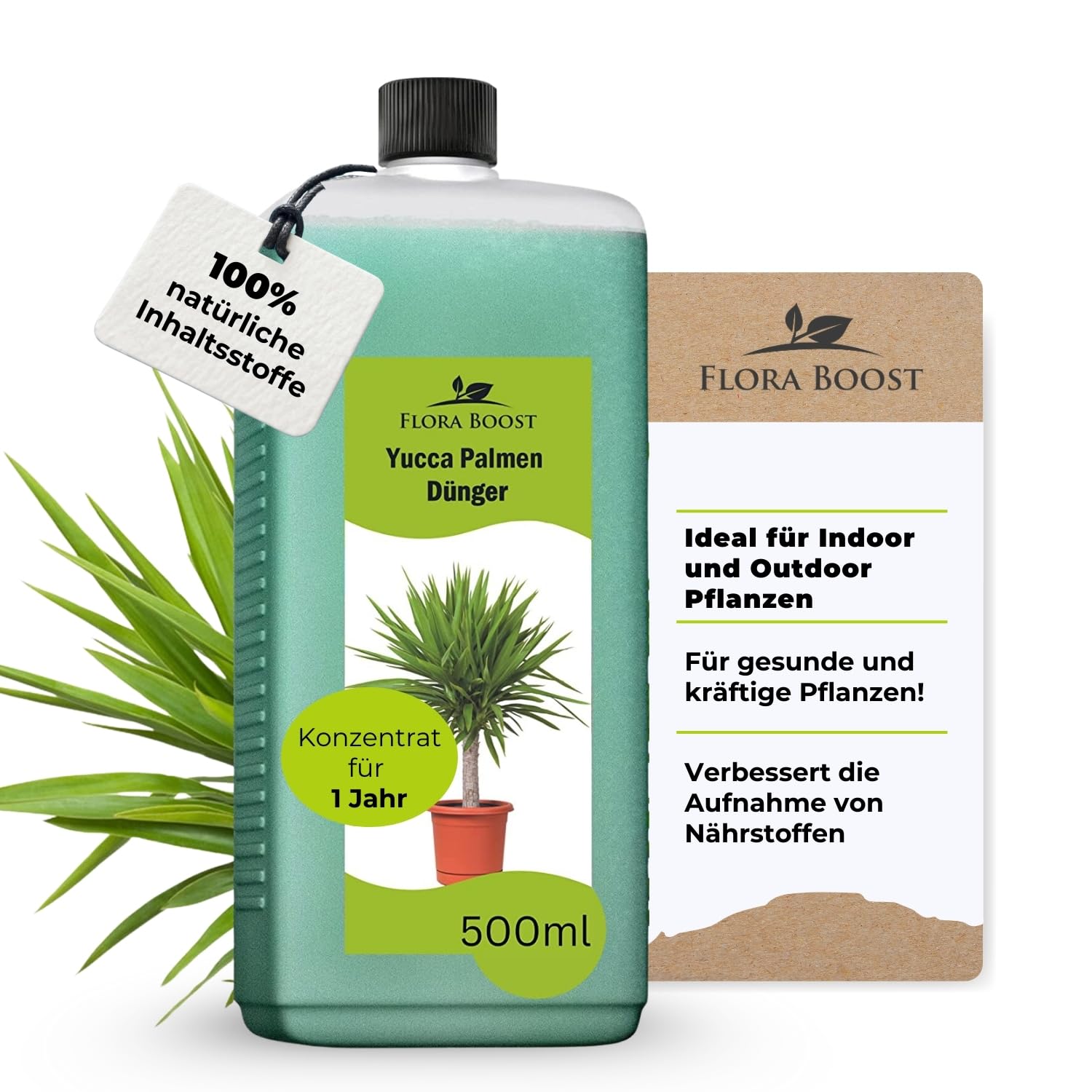 Yucca Palmen Dünger von Flora Boost Flüssigdünger - Flora Boost