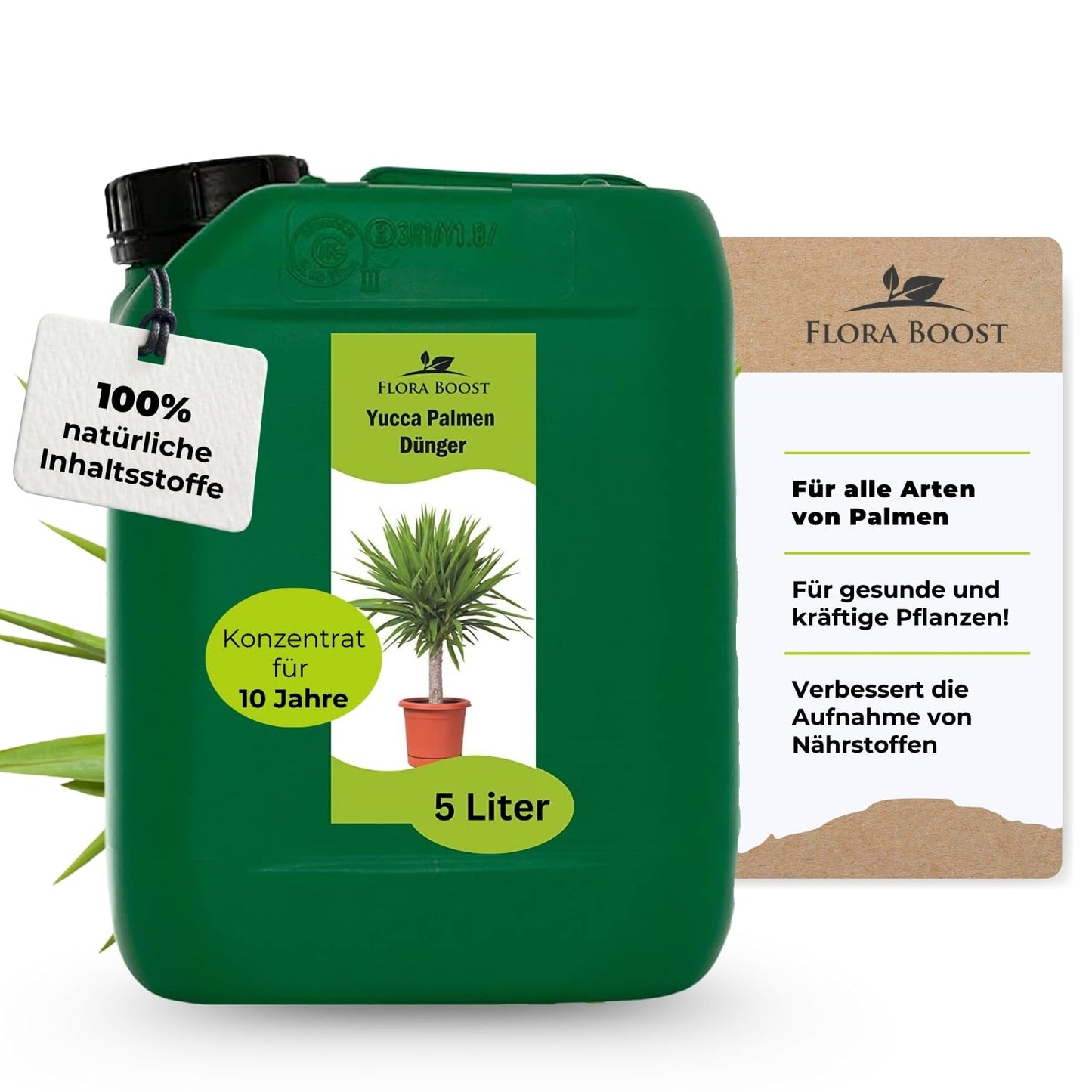 Yucca Palmen Dünger von Flora Boost Flüssigdünger - Flora Boost