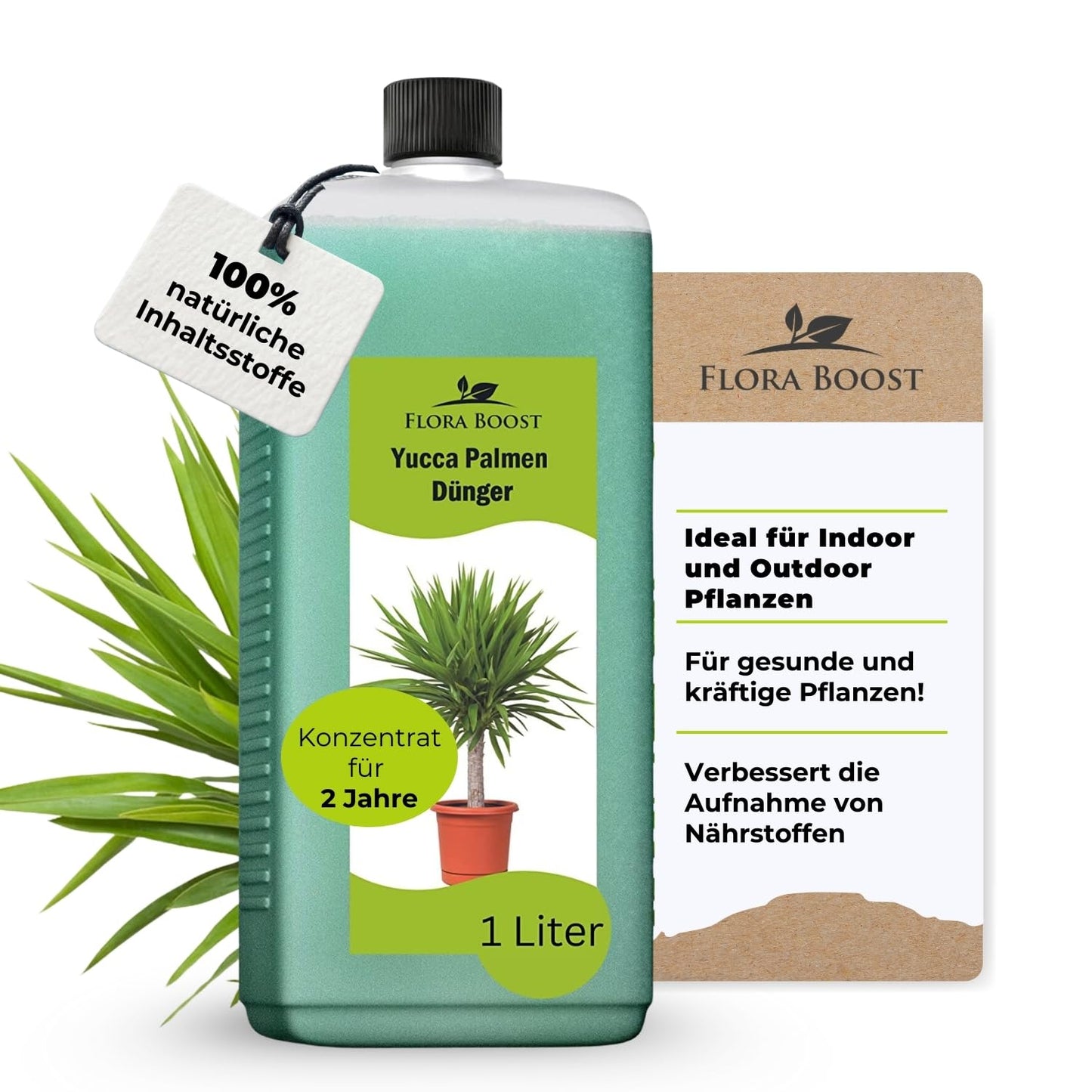 Yucca Palmen Dünger von Flora Boost Flüssigdünger - Flora Boost