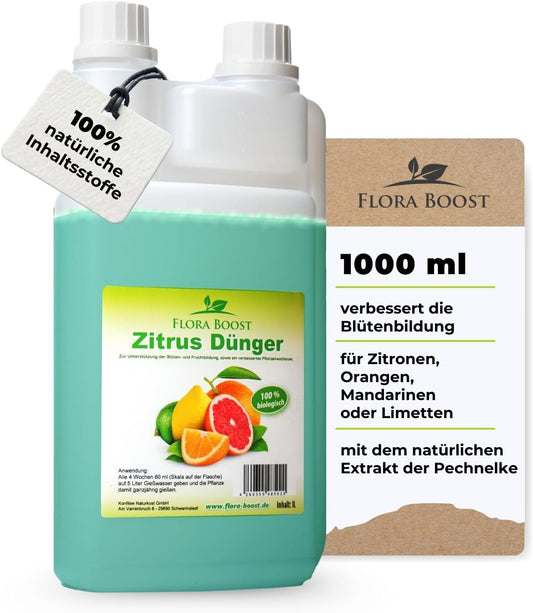 Zitrusdünger von Flora Boost – natürlich & effektiv