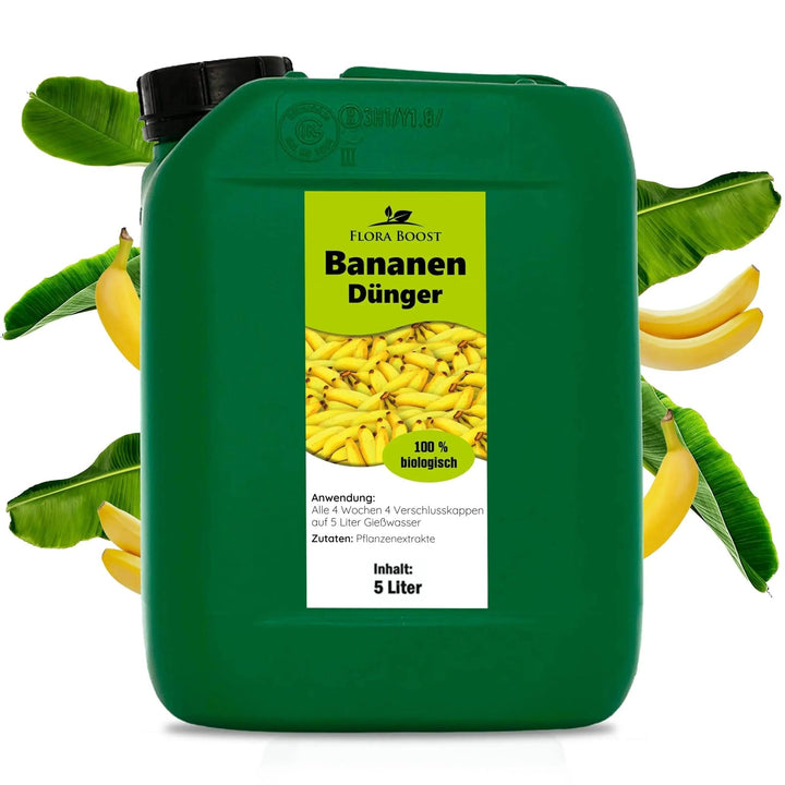 Bananenpflanzen Dünger von Flora Boost für kräftige Bananenpflanzen - Optimaler Bananenpflanzen Dünger