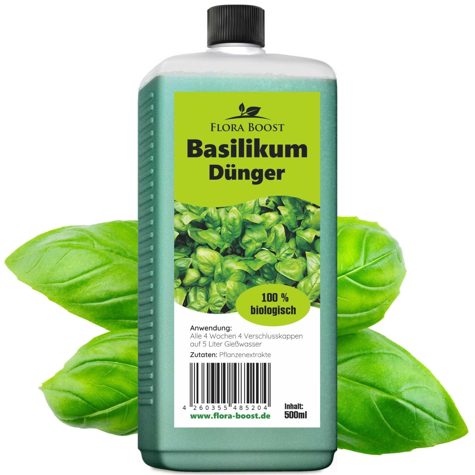 Basilikum Flüssigdünger von Flora Boost – Optimaler Dünger für üppiges  Basilikumwachstum