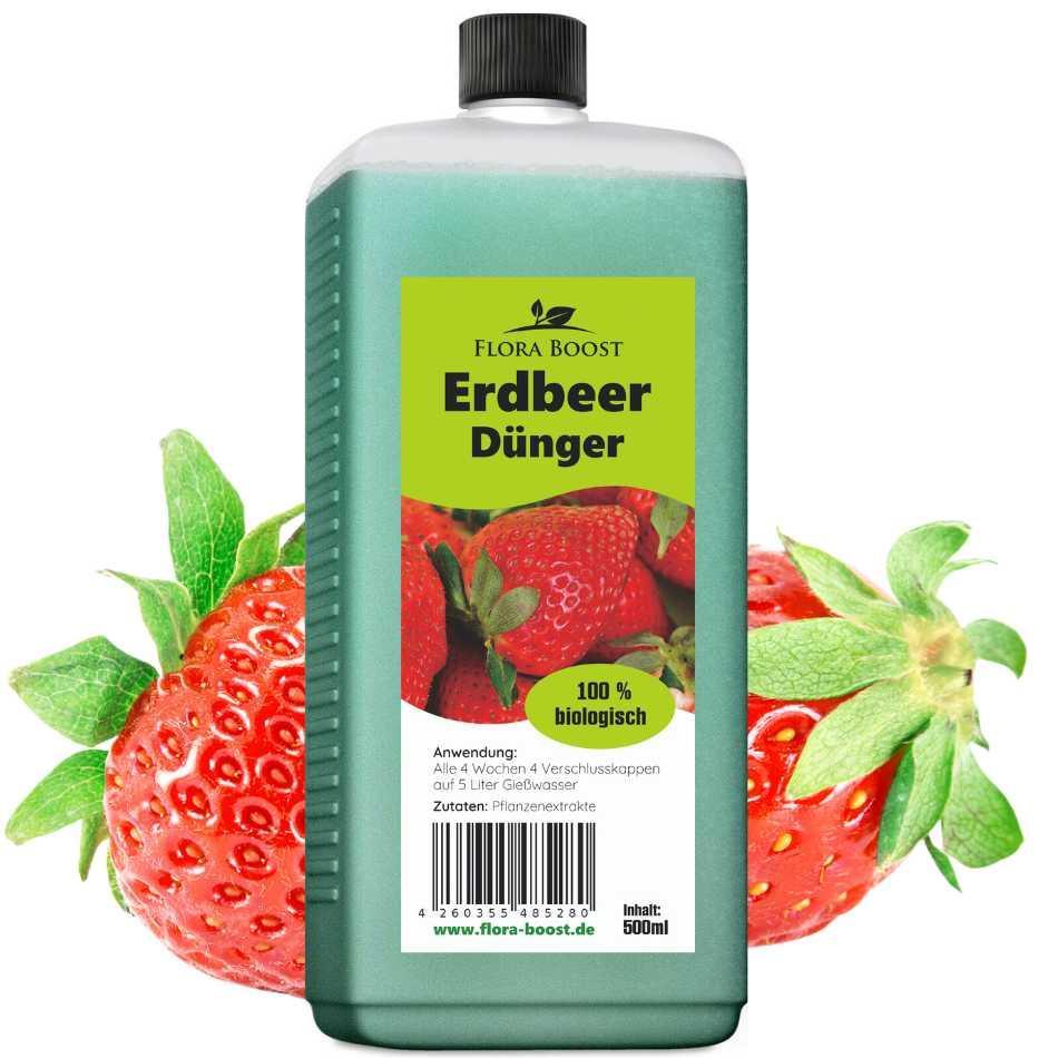 Erdbeer Pflanzen Dünger von Flora Boost Flüssigdünger - Flora Boost