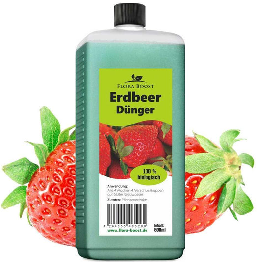 Erdbeer Pflanzen Dünger von Flora Boost Flüssigdünger - Flora Boost